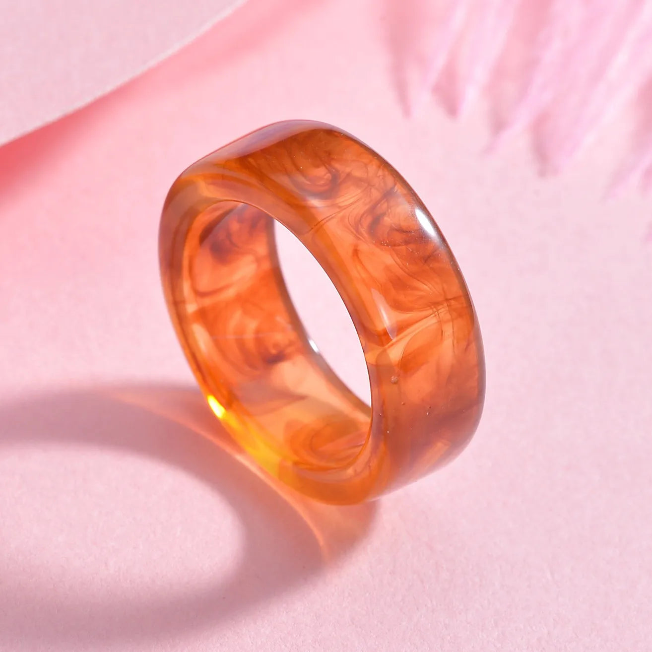 Madenmaz Colorful Transparent Acrylic Rings - Image 15