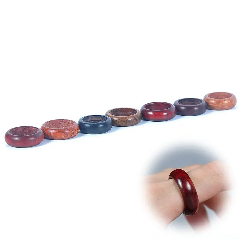 Madenmaz Natural Wood Ring - Image 5