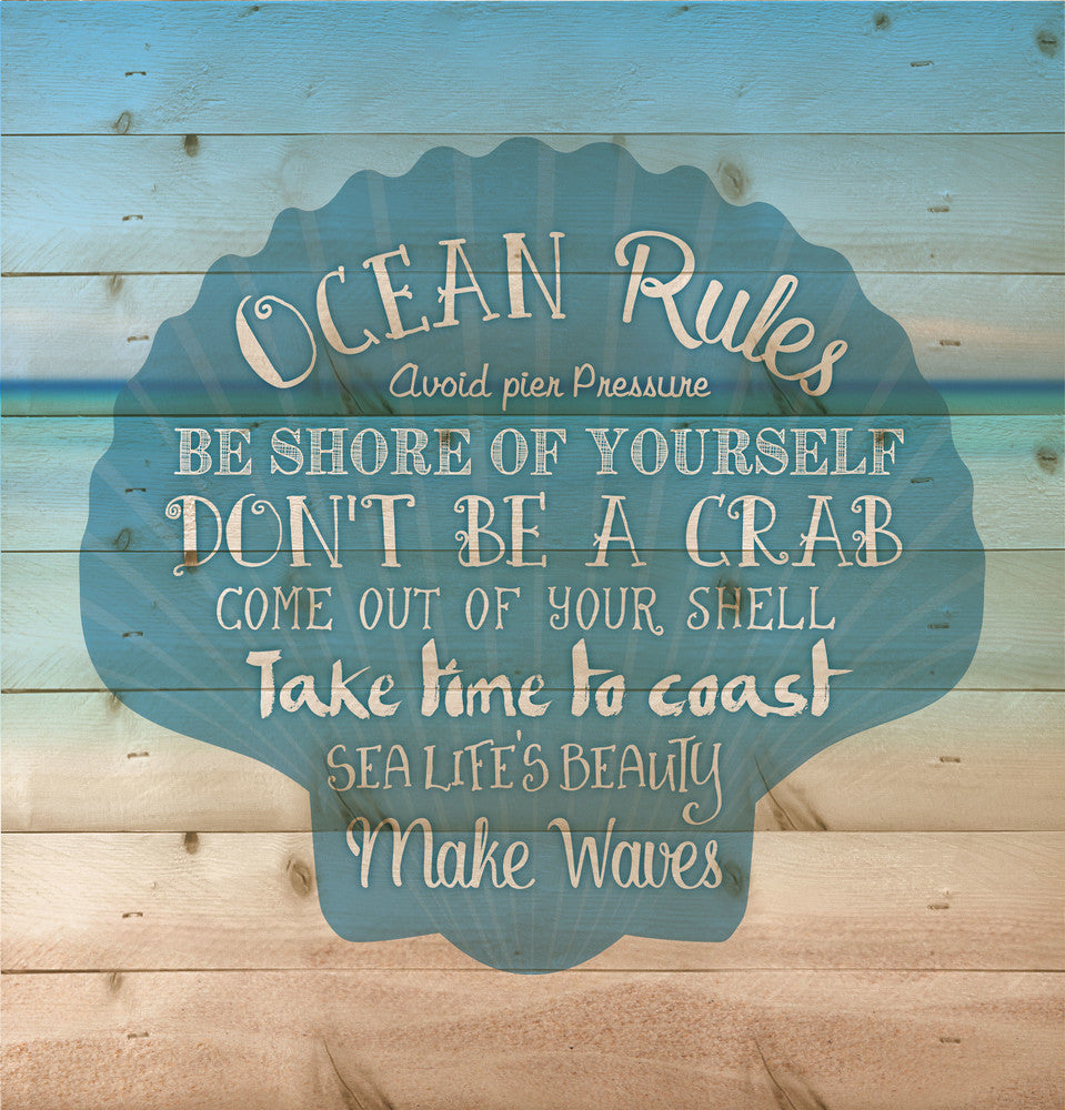 Ocean Rules Wall Decor – PuzzleMatters