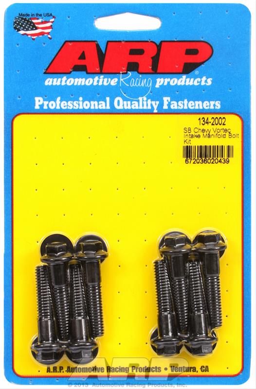 ARP 130-2101 12-pt. Hardened Black Oxide Intake Bolts Kit for GM