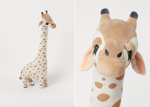 H&M baby giraffe plush toy