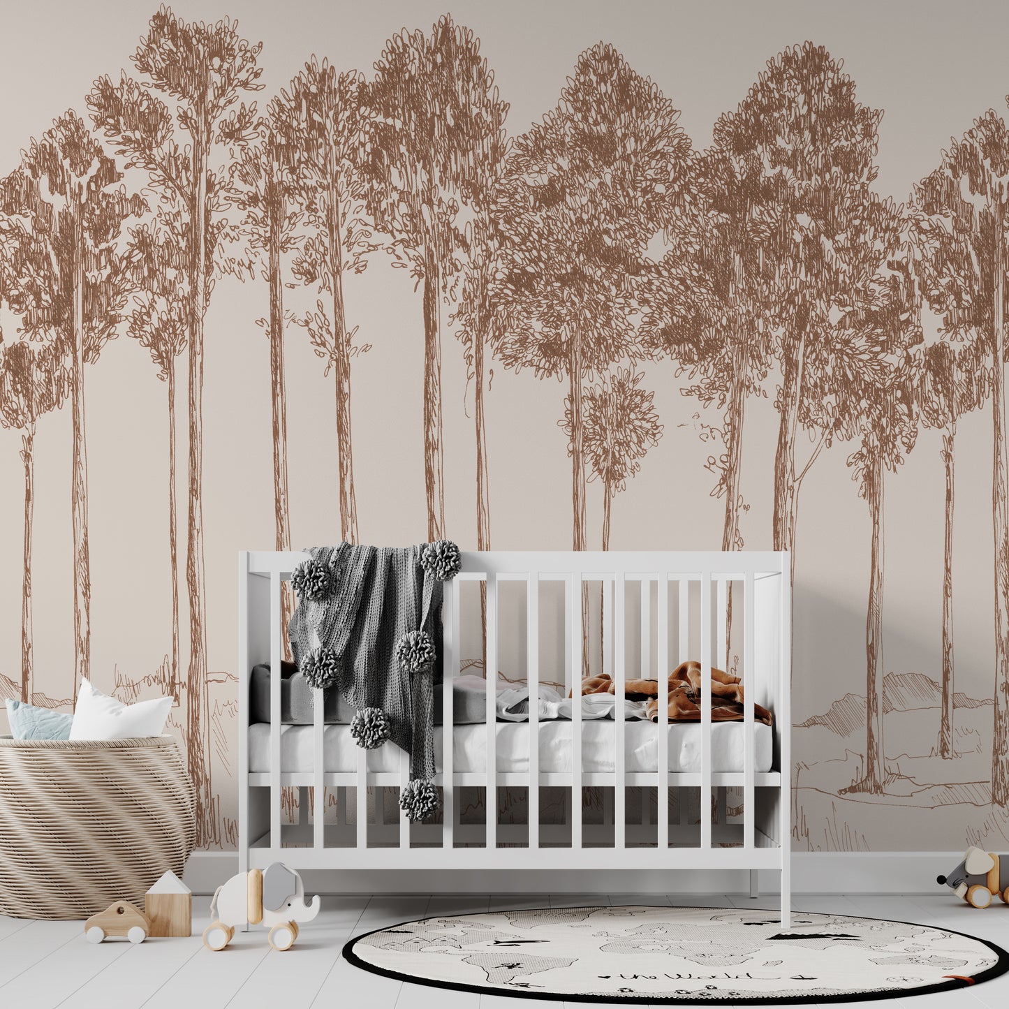 Woodland Wonders Wallpaper  Project Nursery