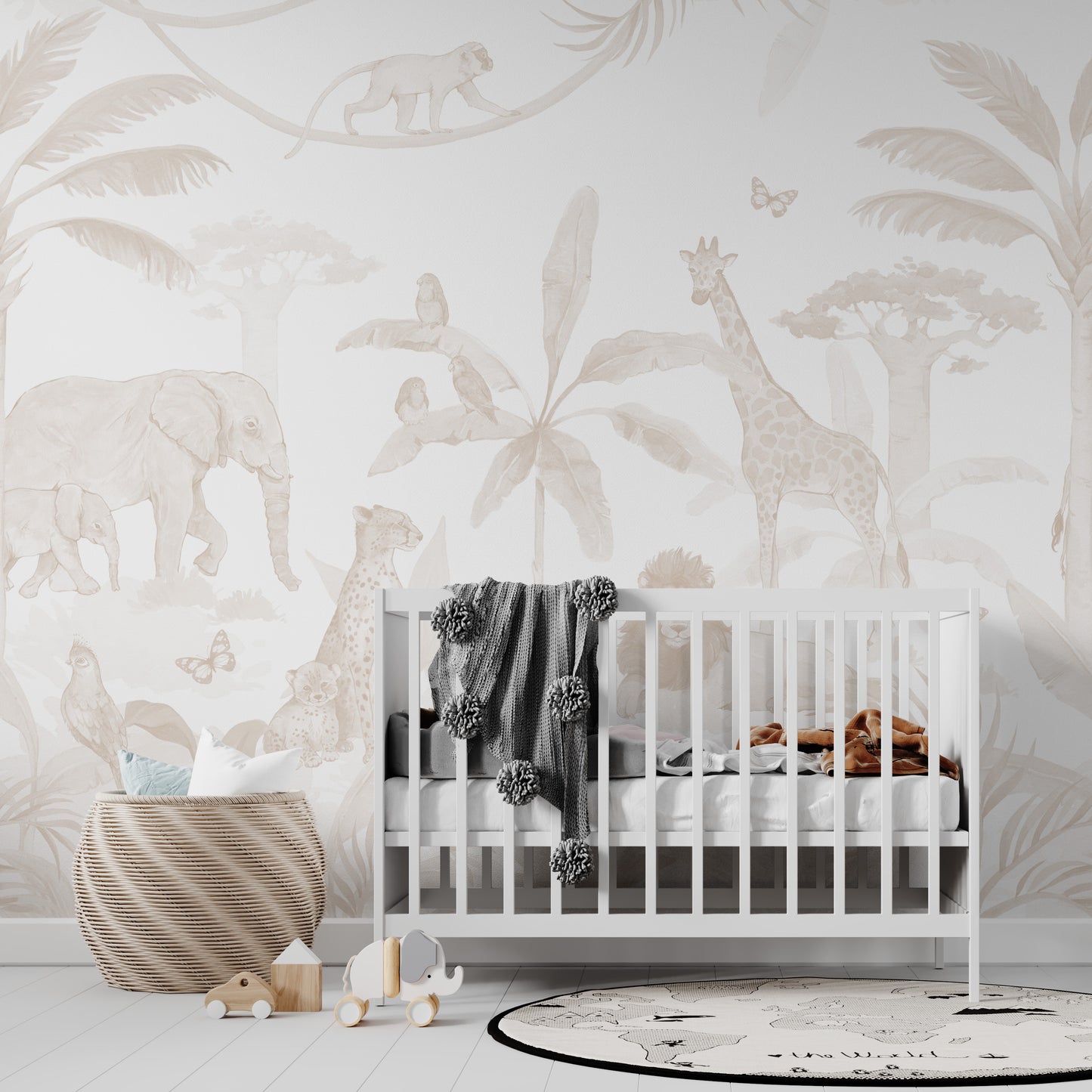 32 Cheerful Nursery Wallpaper Ideas Perfect for Every Child