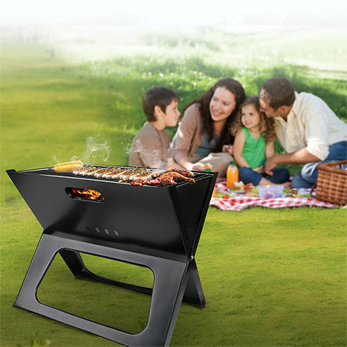 Rechtzetten Bijzettafeltje afgunst Compact "Foldable" Charcoal BBQ Grill – Thirsty Buyer