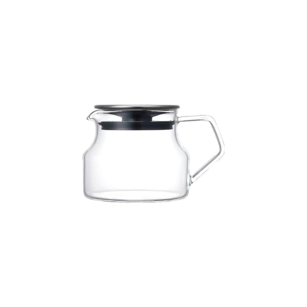 Kinto cast glass 450ml tea pot for loose leaf tea