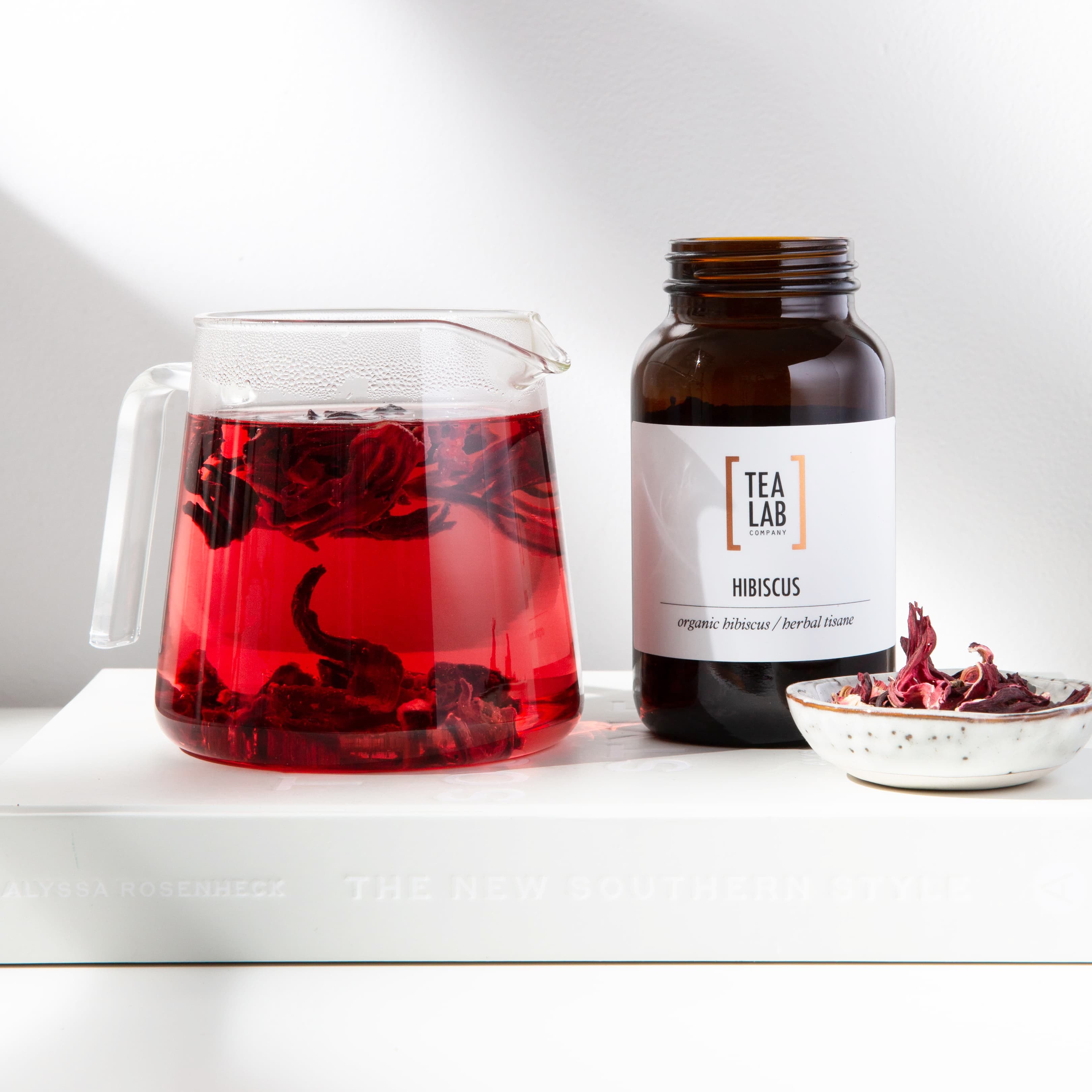 Red Hibiscus Herbal Tea Homegrown, Flower Tea, Hibiscus Tisane