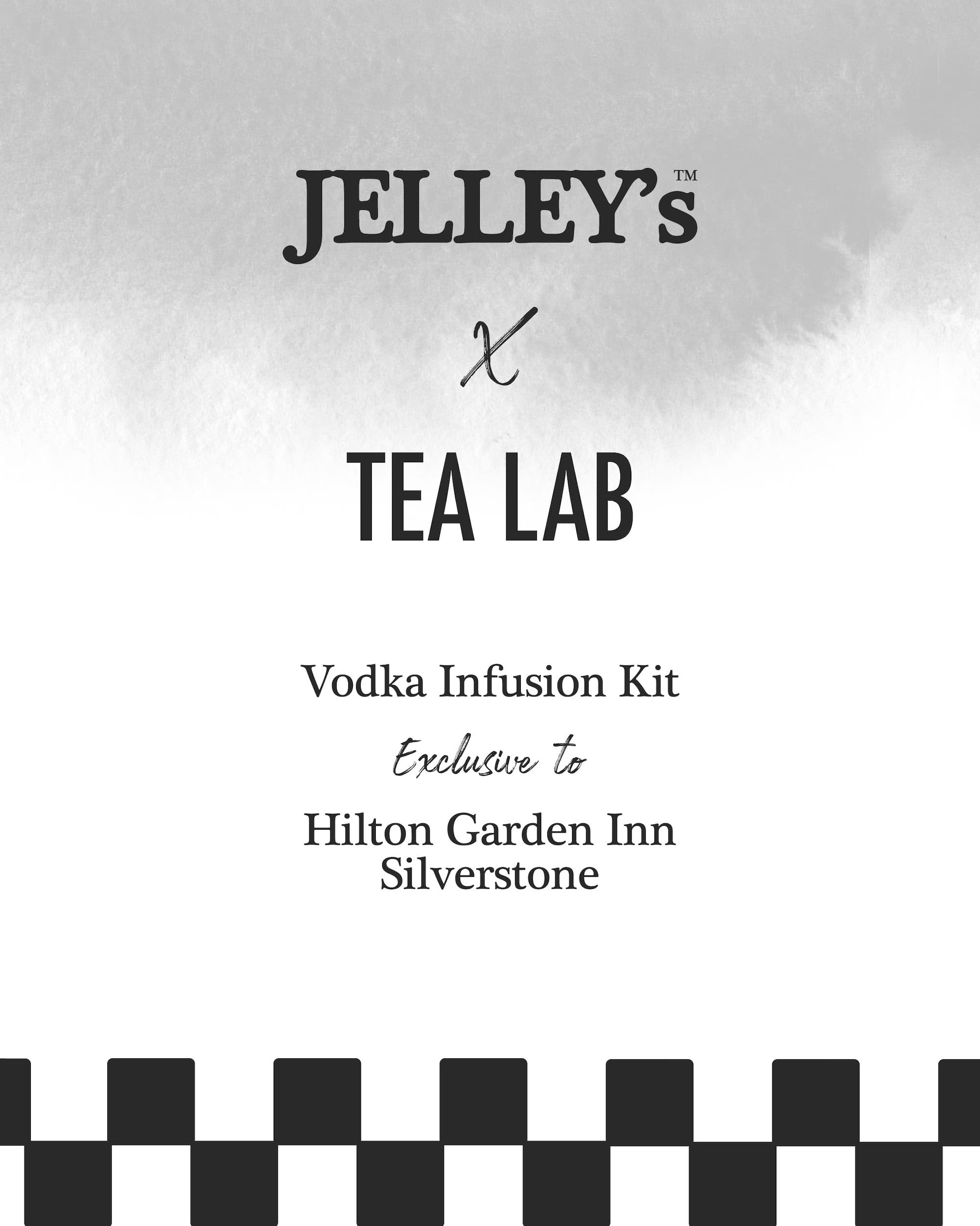 Jelley's Vodka and Tea Lab Vodka Infusion Kit Collaboration