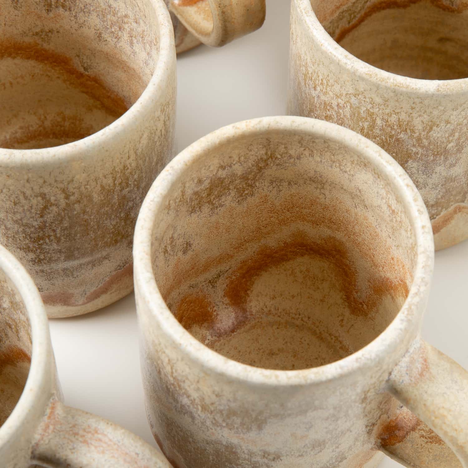 Nebula glaze mug detail handmade