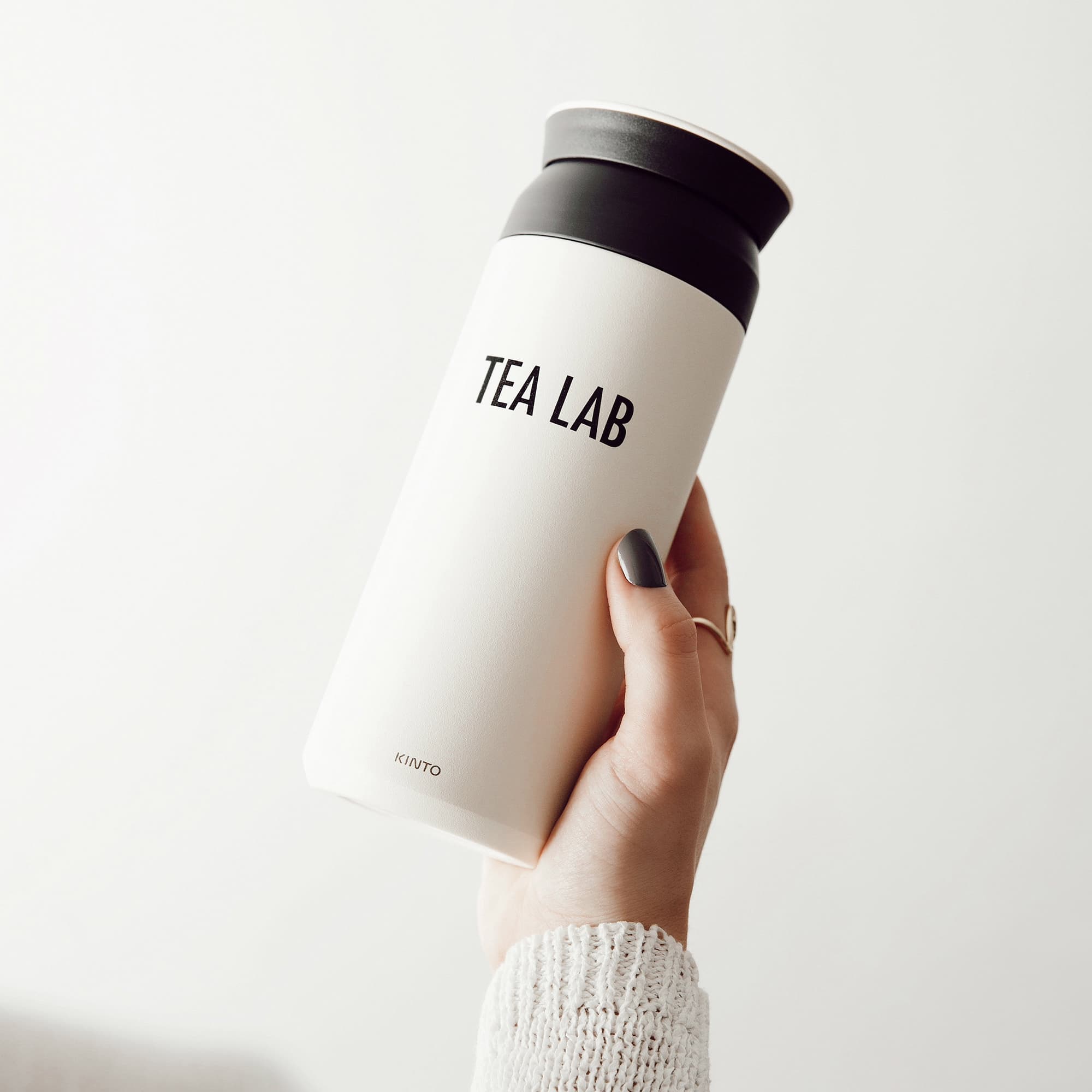 Tea Lab Kinto travel flask tumbler to keep drinks hot and cold