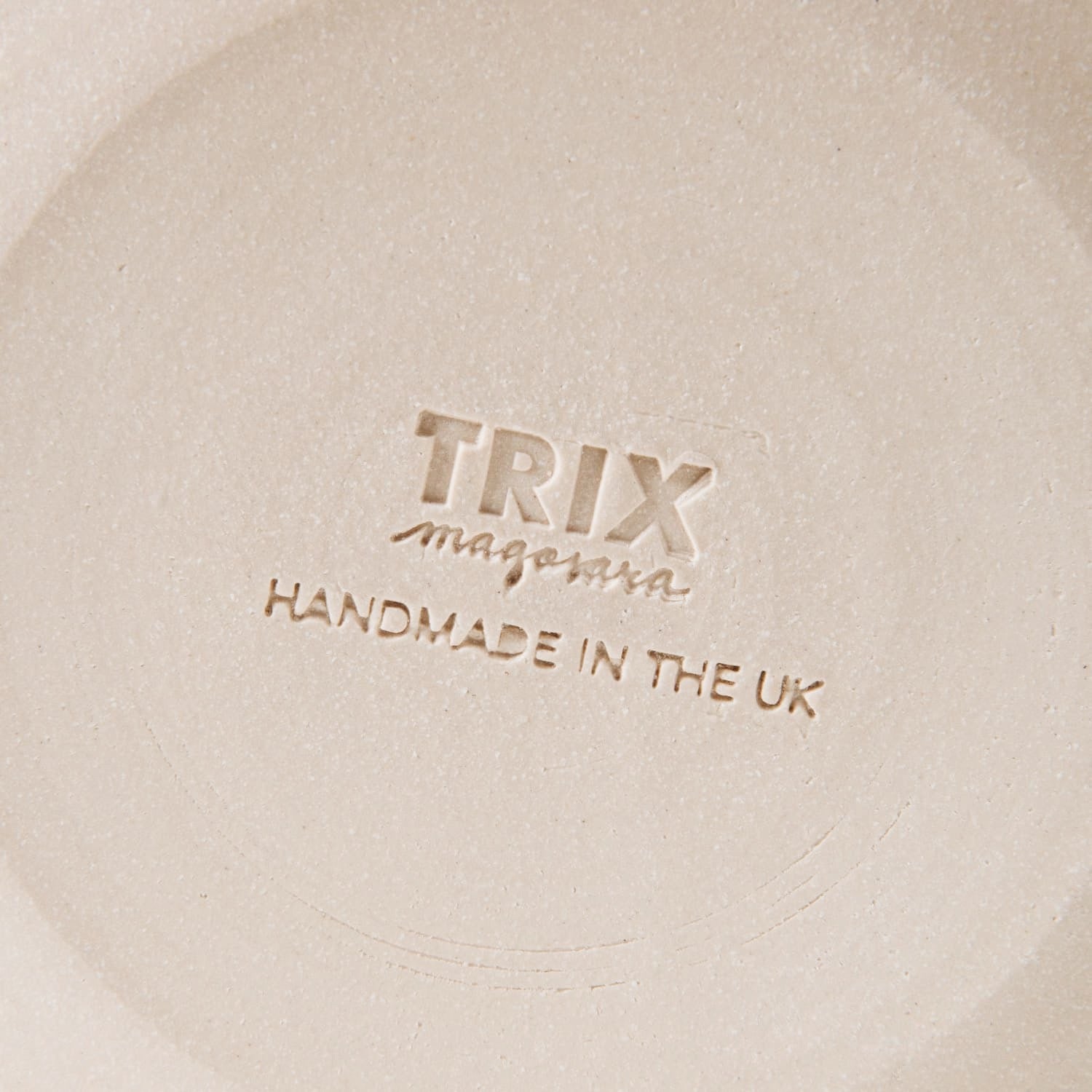 Trix ceramic mug handmade in the uk