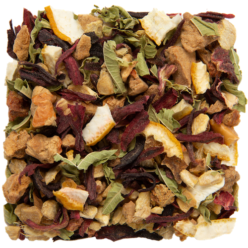 Organic Ginger And Lemon Herbal Loose LeafTea 