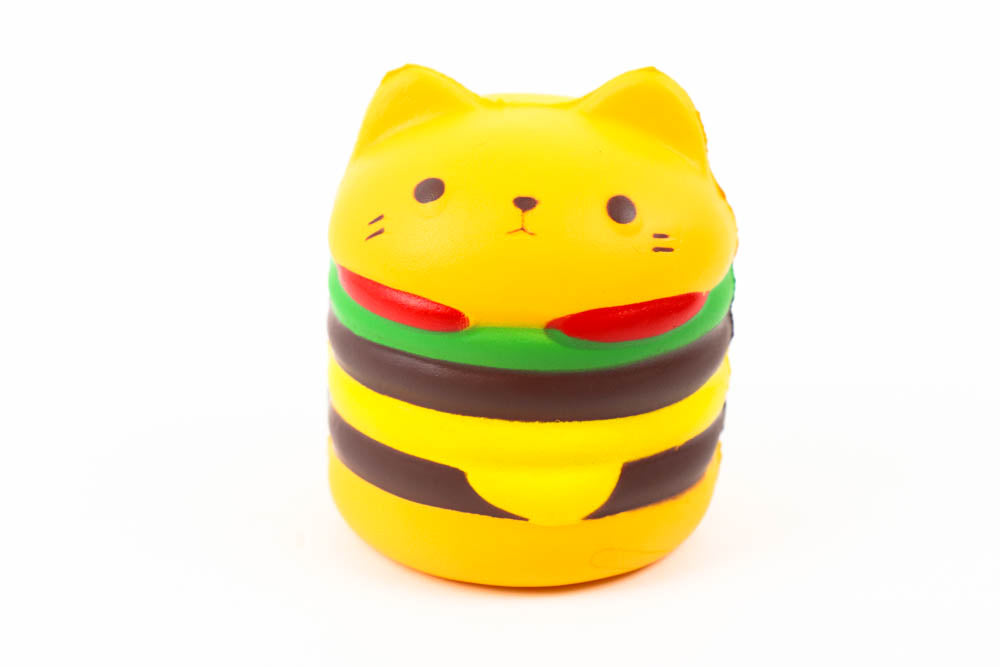 cat burger plush