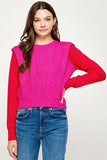 Cupid Colorblock Sweater