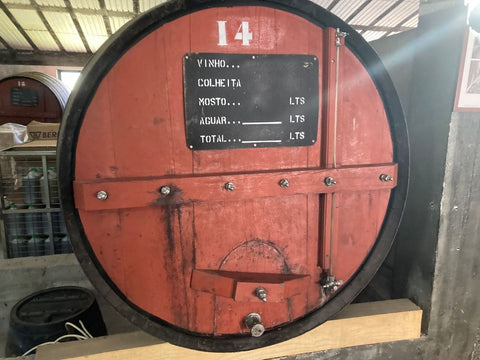 Port barrel used to make Port wine