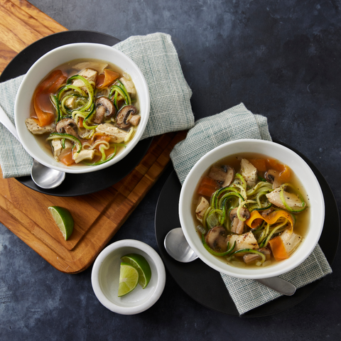 Epic™ Chicken and Zucchini Noodle Bowls with Ginger