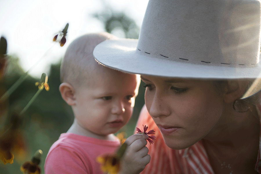 Katie with Scout