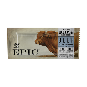 EPIC Bar Venison Sea Salt + Pepper - 1.5 Oz - Star Market