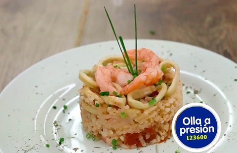 Recetas Universal - Arroz de Calamares