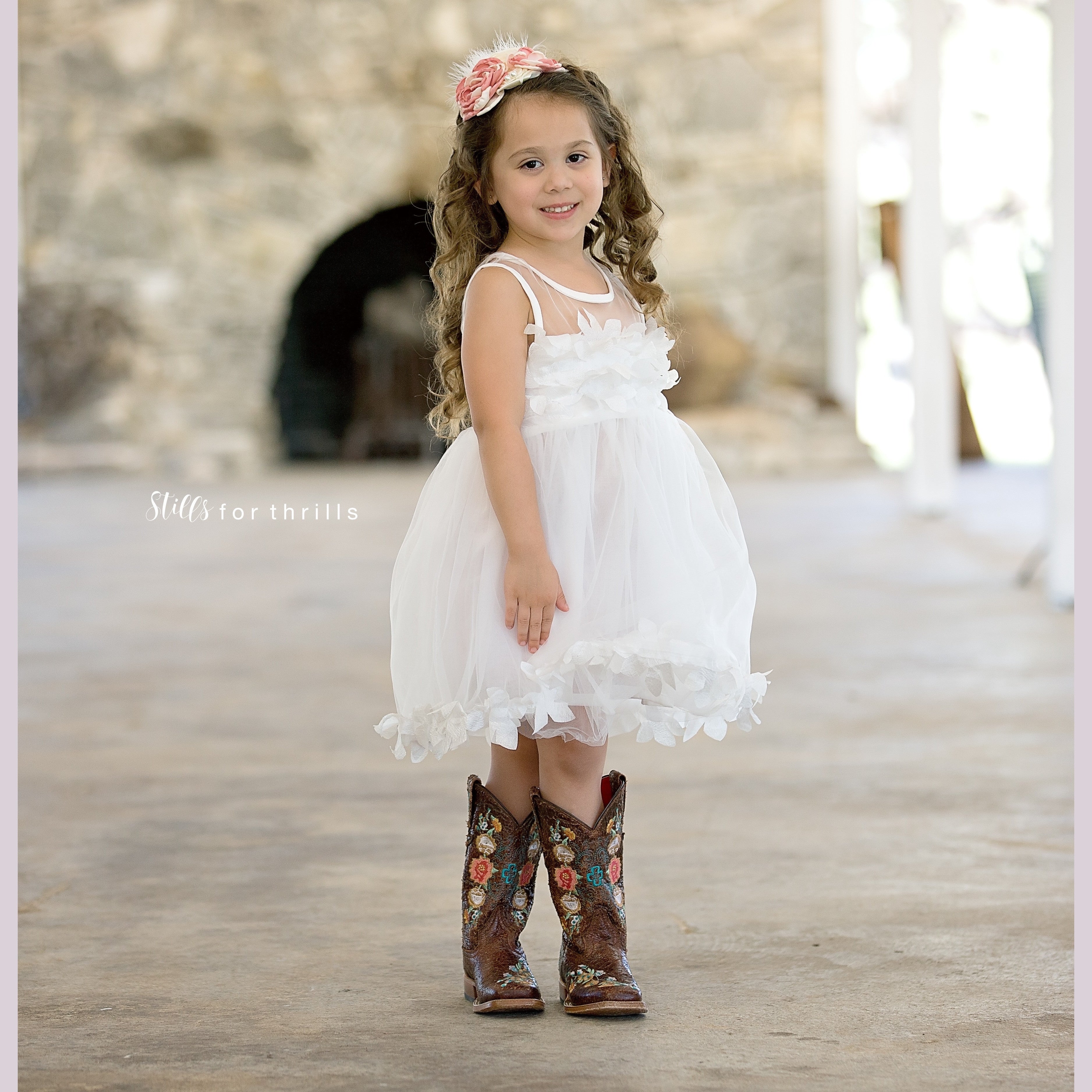 white dresses for toddlersimage