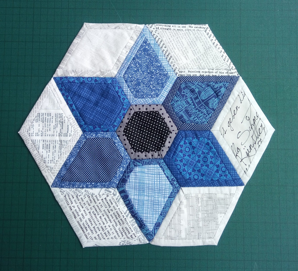 Star in a Hexagon Set of 3 templates 1 3/4 quot Daisy and Grace