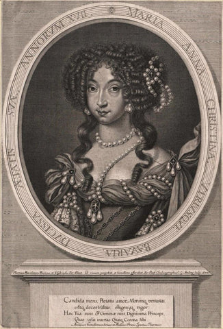 Maria Anna Christine Victoria von Bayern, Dauphine  de France 1680