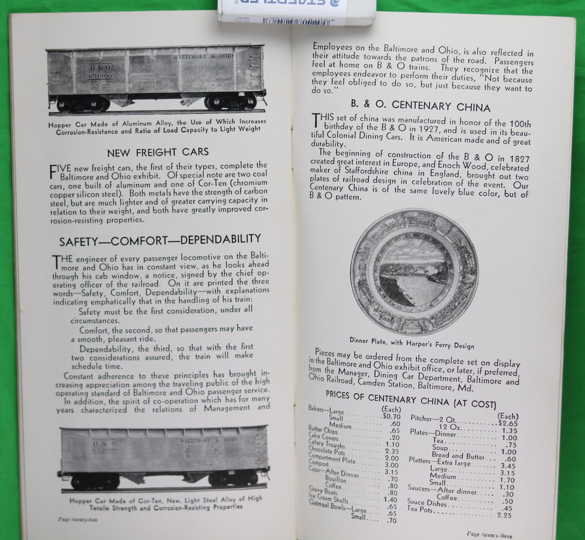 December 1902 timetable NY, Chicago and St Louis RR (Nickel Plate)