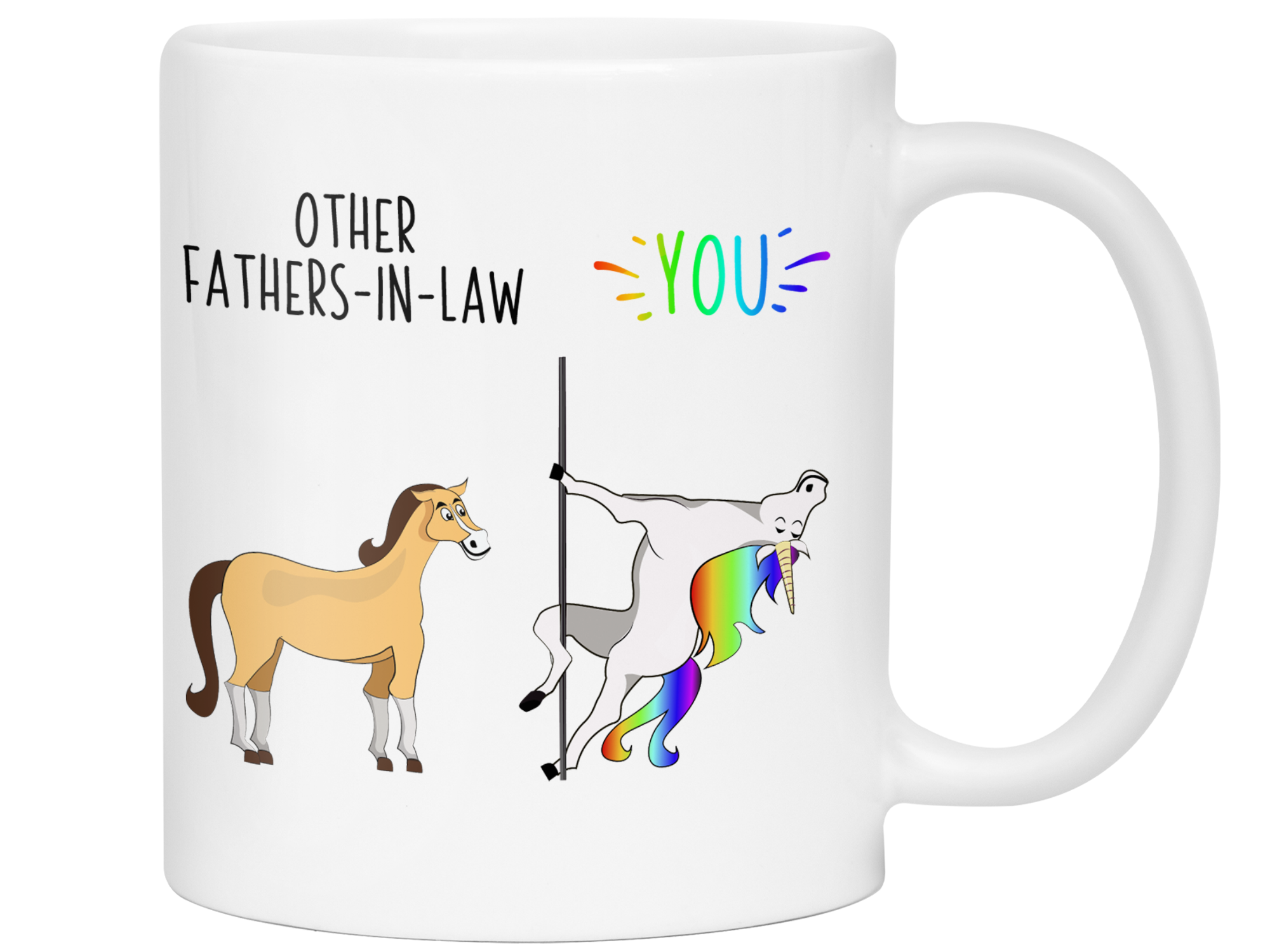 Funny Unicorn I Know Swear A Lot Lover Mug - Jolly Family Gifts