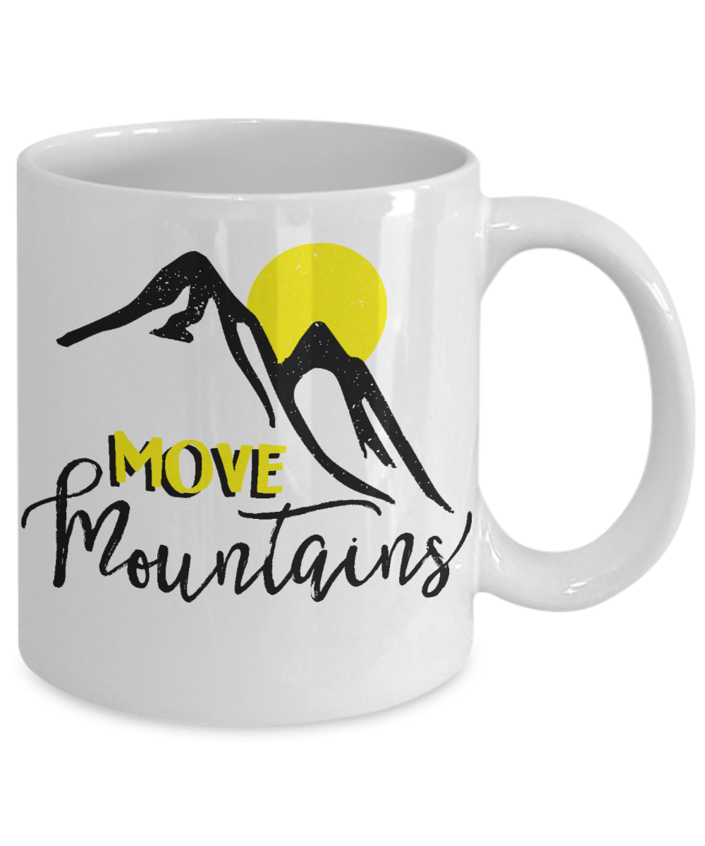 The Mountains Are Calling and I Must Go Coffee Mug V6 – Coffee Mugs and Hats