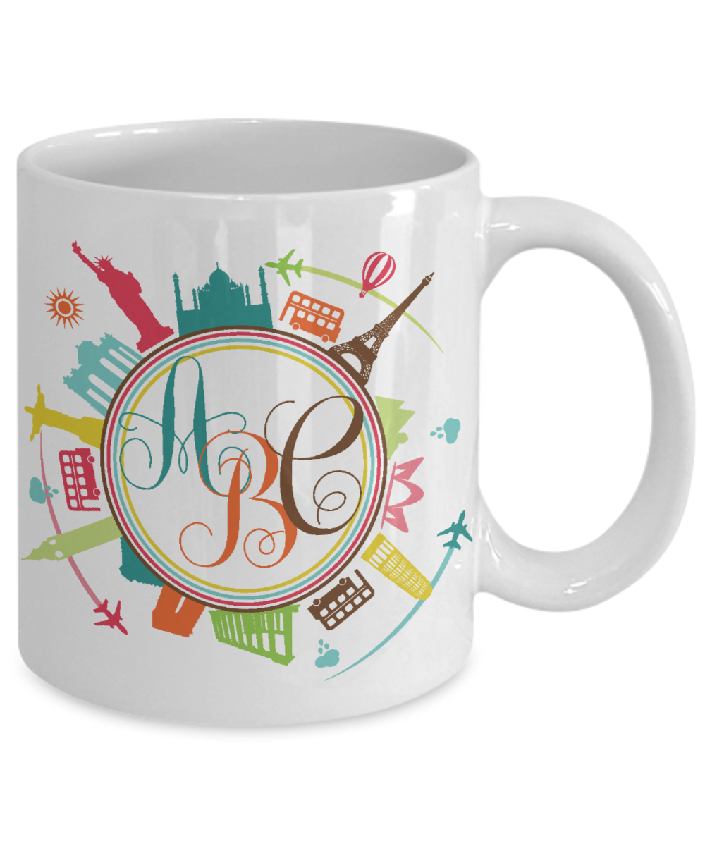 All You Need Is Love and Travel Coffee Mug Tea Cup Travel Lover Gift I -  RANSALEX