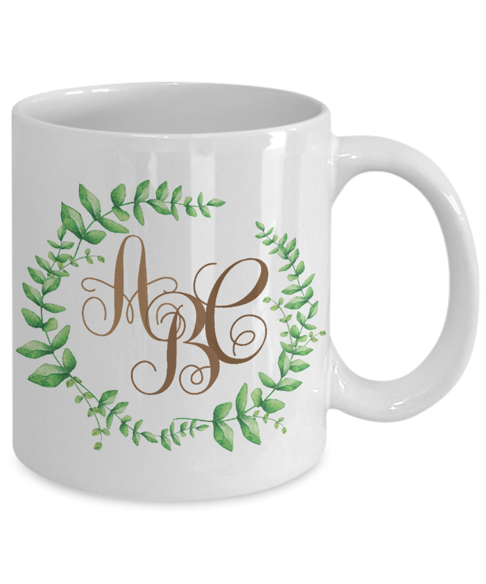 Personalized Gifts for Men, Coffee Mug for Dad, Monogram Coffee