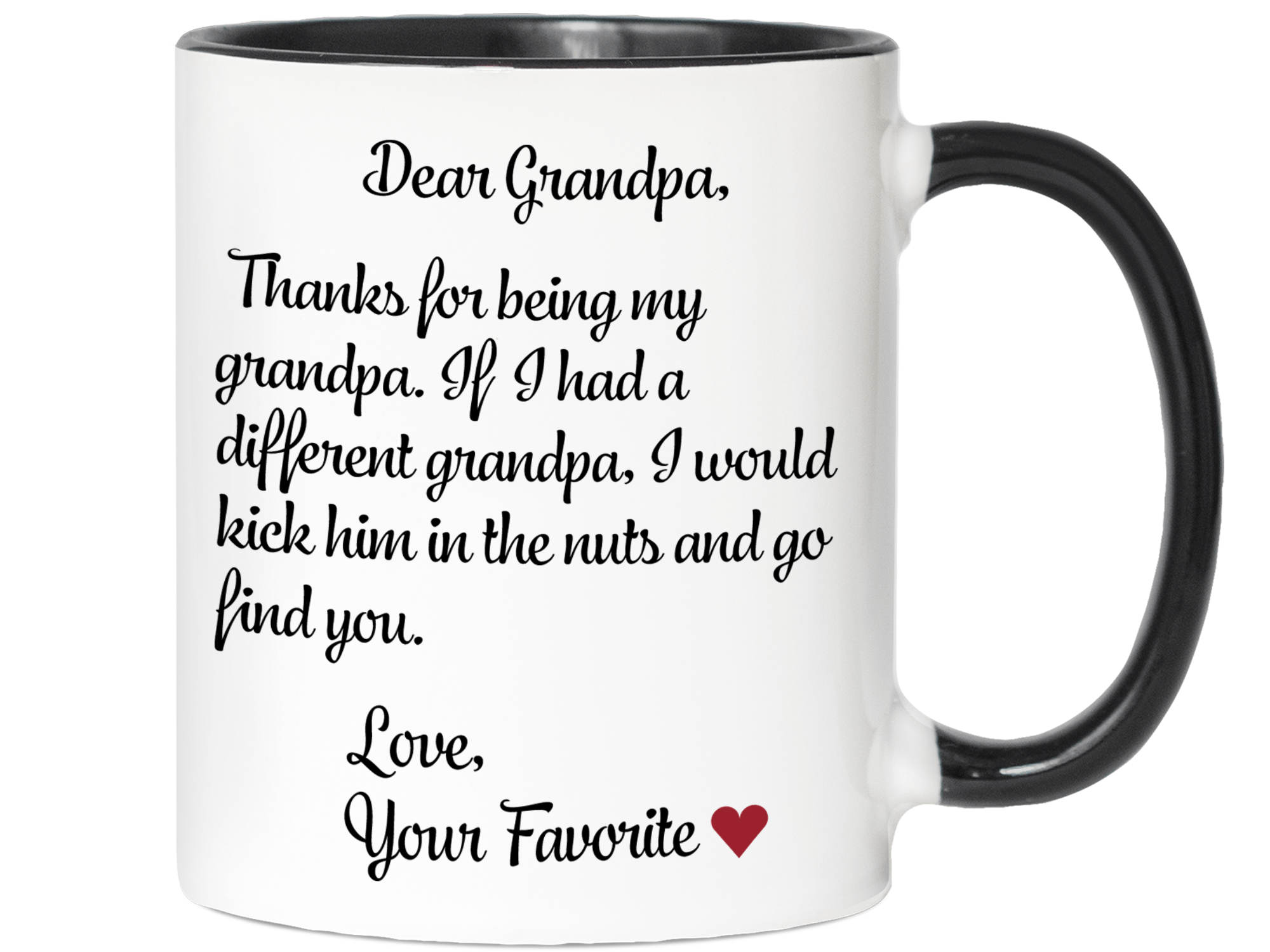 Funny Trump Grandpa Coffee Mug, Gift for Grandpa