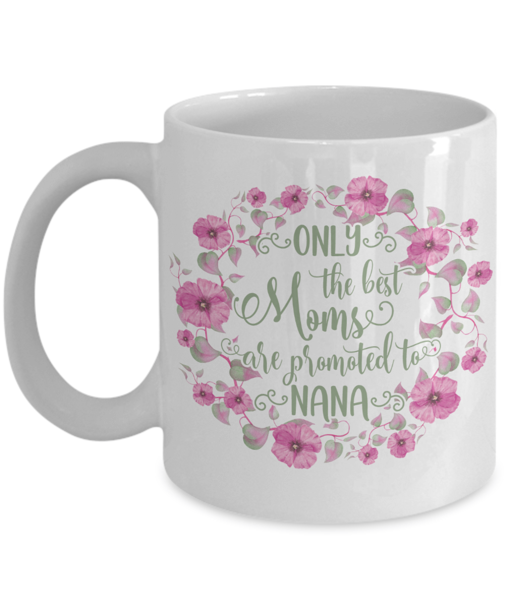 First Time Mamaw Promoted To Mamaw Est 2024 Mothers Day Ceramic Mug 11oz  15oz 