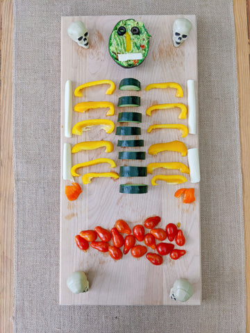 Skeleton Veggie Tray