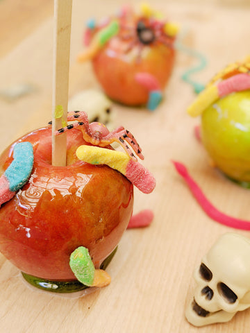 Creepy Candy Apples