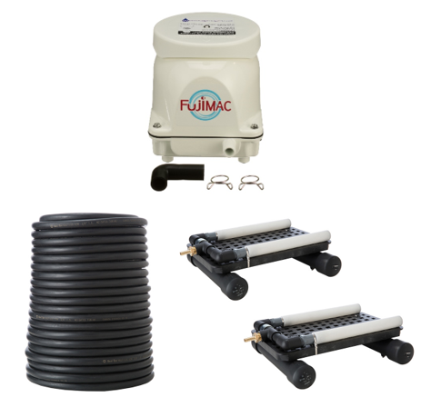 FujiMac 120r2 up to 1 Acre Pond Aeration Kit with 100 Ft. Hose — Wholesale  Septic Supply