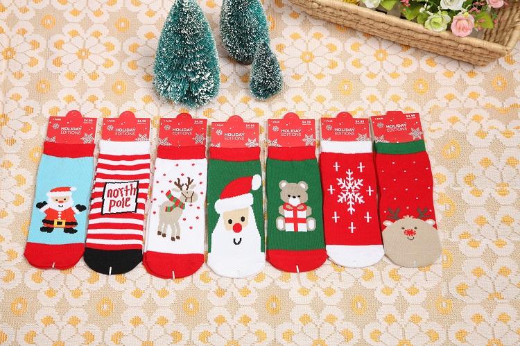 baby christmas socks