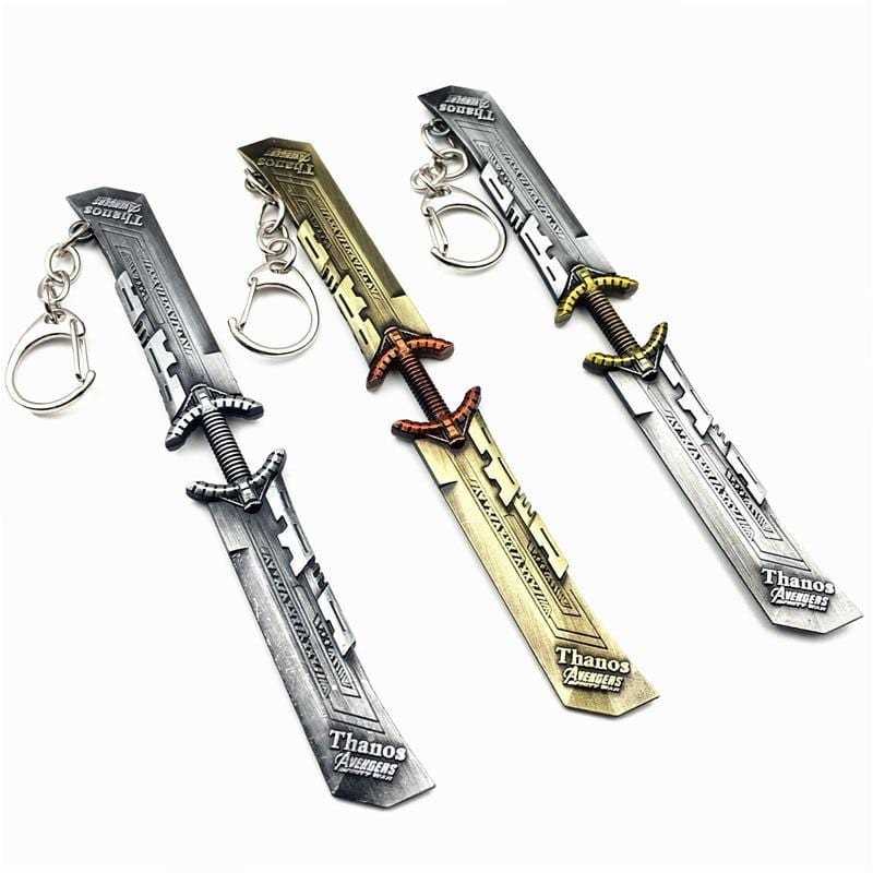 Marvel Thanos Sword Keychain Emerta