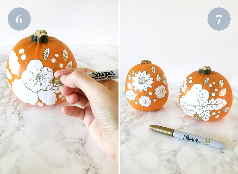 Paper Raven Co. - www.ShopPaperRavenCo.com - DIY Painted Pumpkins