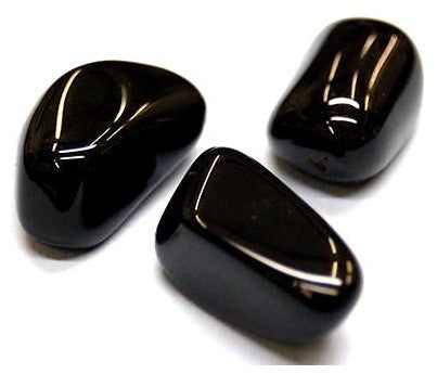 Black Onyx Tumbled Stone Small Karmic Inspirations