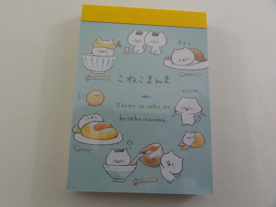 Kawaii Cute Kamio Cat And Food Mini Notepad Memo Pad Alwayz Kawaii