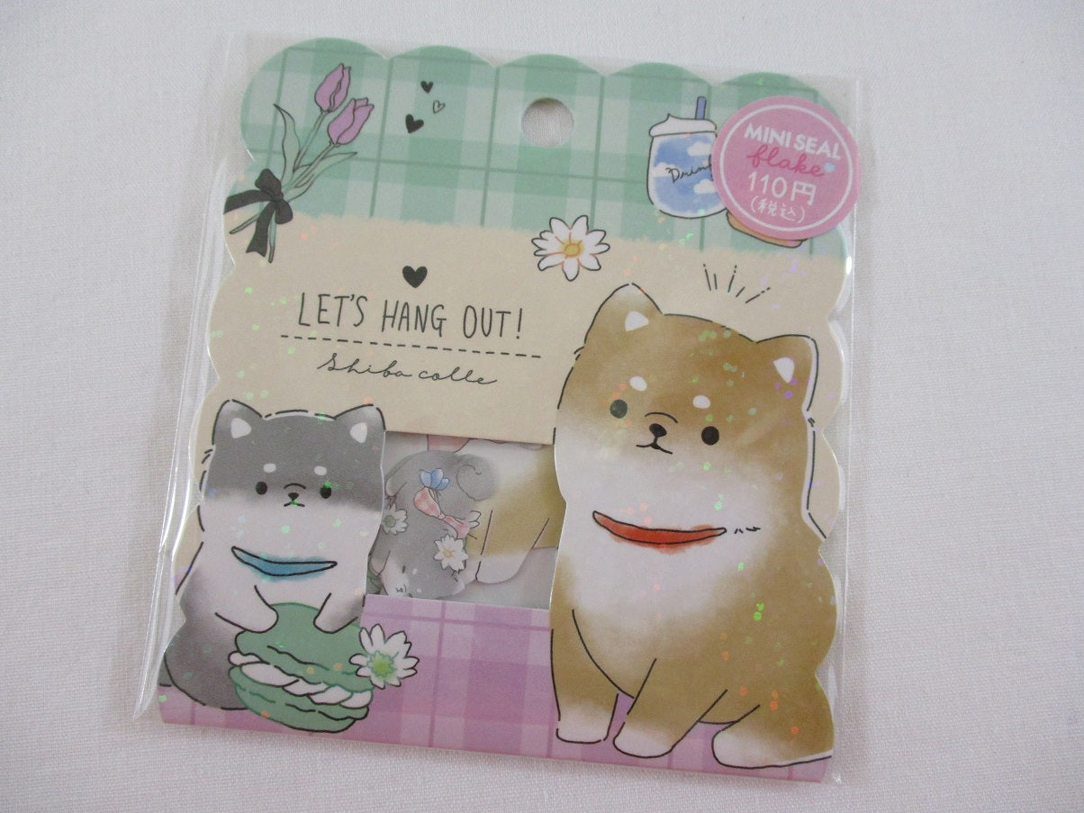 omzeilen Gastvrijheid Bij naam Cute Kawaii Crux Dog Puppies Let's hang out Stickers Flake Sack - for –  Alwayz Kawaii