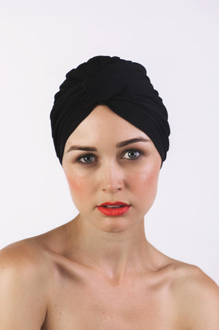 louvelle turban shower cap