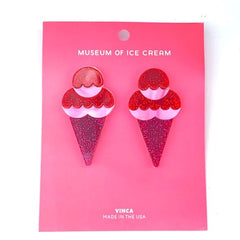 MOIC x VINCA Triple Cone Earrings Poshmark