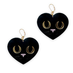 Love is a Void dangle earrings