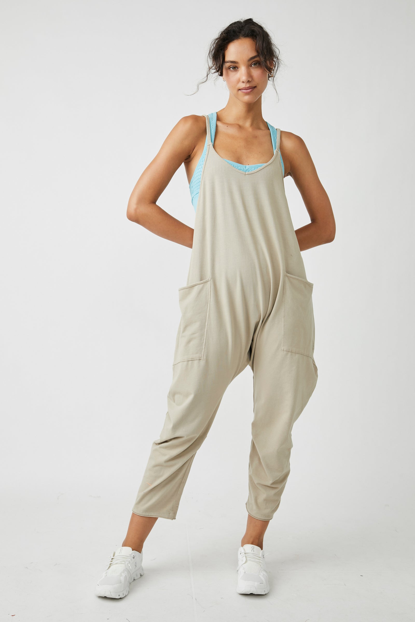 FREE PEOPLE MOVEMENT HOT SHOT ONESIE - KELP 9677 – Work It Out