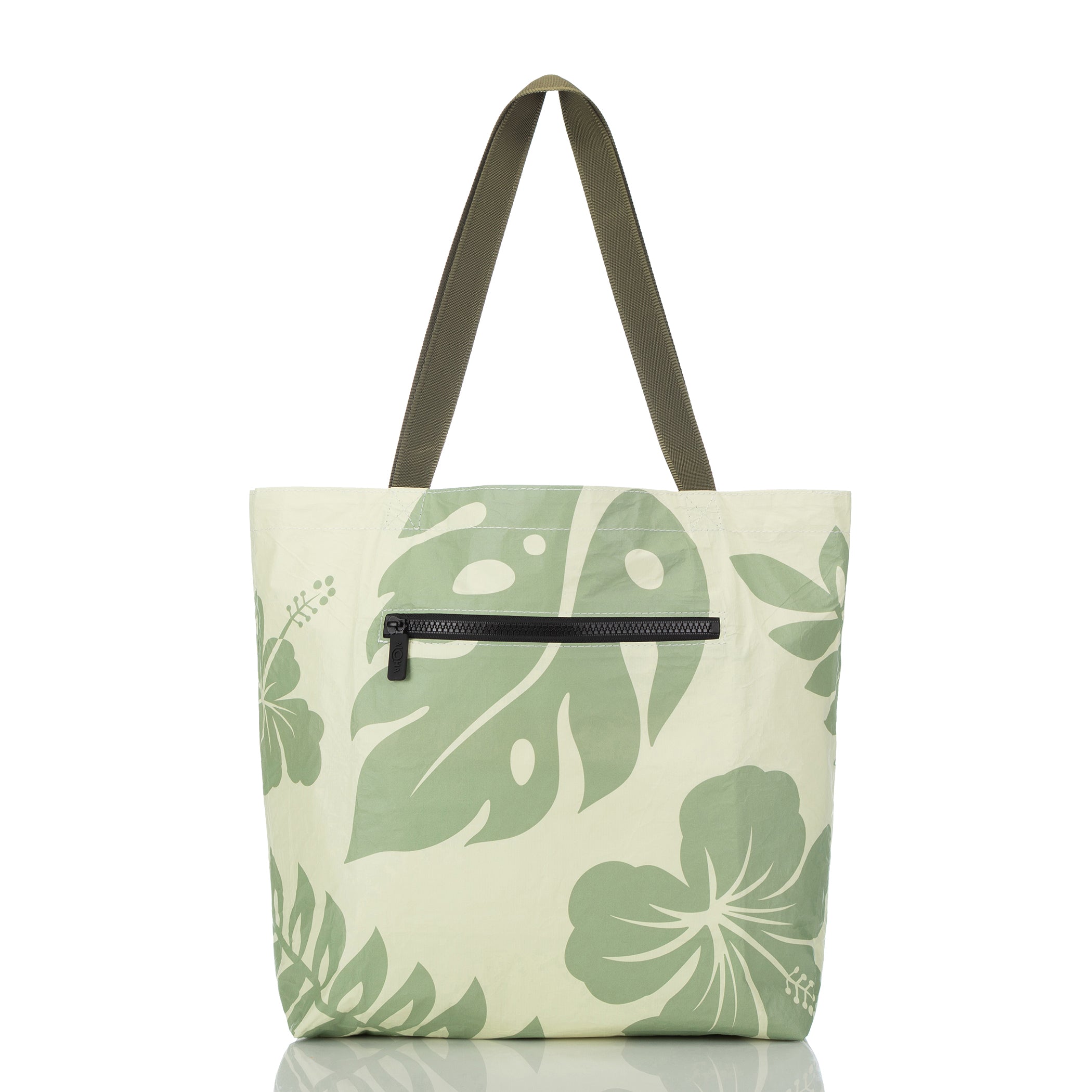 ALOHA COLLECTION REVERSIBLE TOTE / WAIPIO - TAN LINES – Work It Out