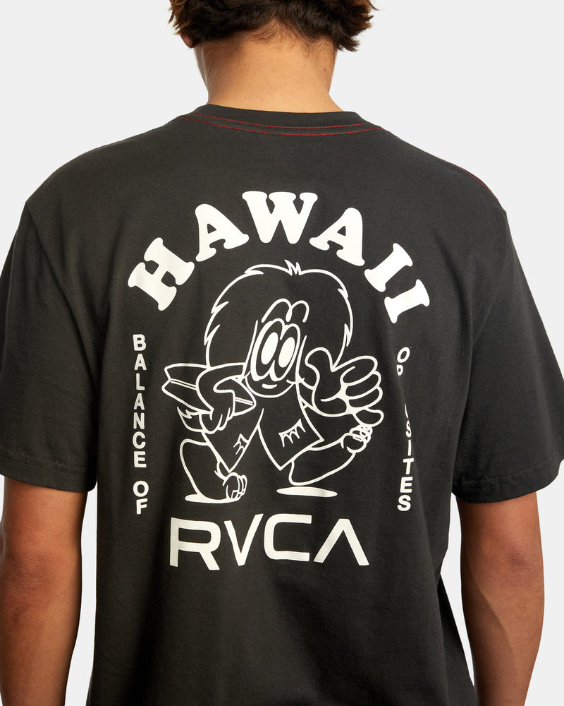 ブランド ルーカ Hawaii IB1F9-m82785608961 コラボTシャツ ﹫コットン