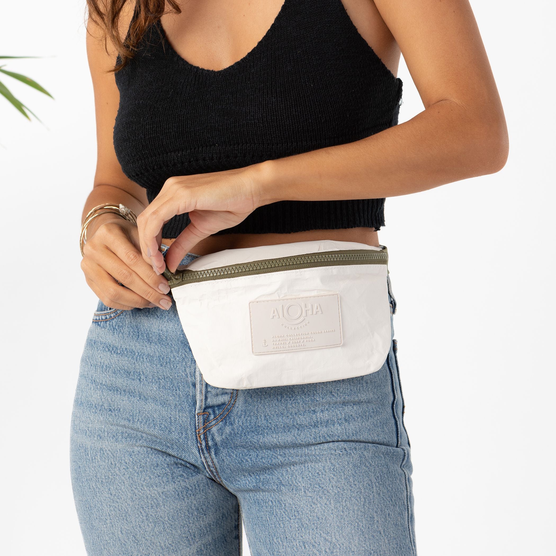 ALOHA COLLECTION MINI HIP PACK / MONOCHROME / SANDSTONE – Work It Out