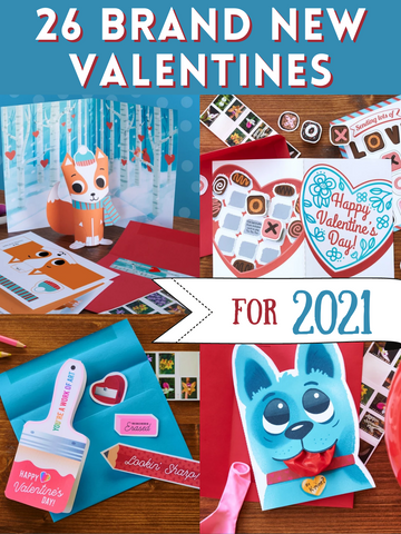 26 Brand New Valentines for 2021