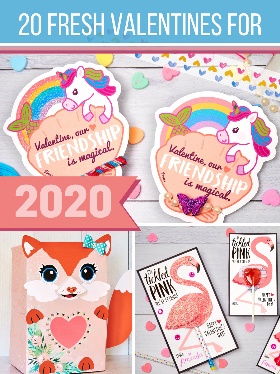 20 Fresh Printable Valentines for 2020!